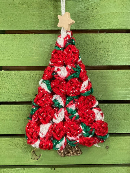 Crochet Granny Square Tree
