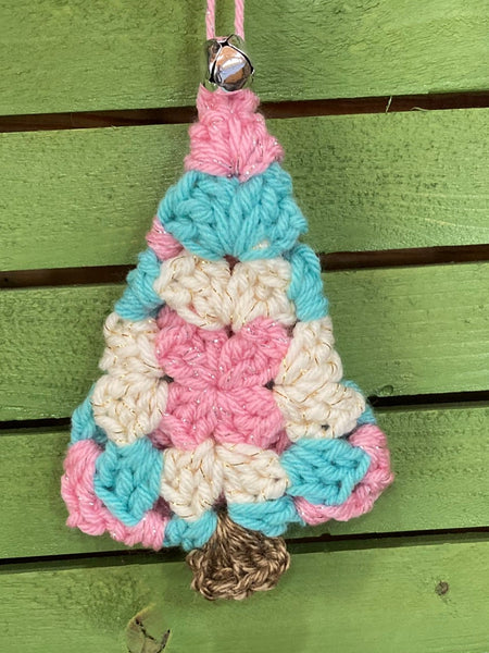 Crochet Granny Square Tree