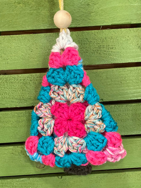 Crochet Granny Square Tree