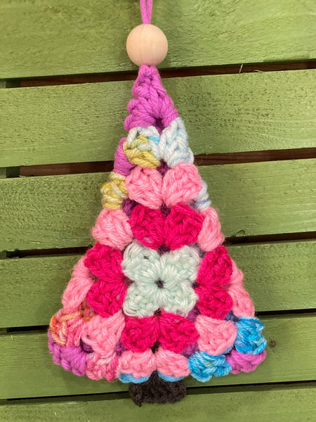 Crochet Granny Square Tree