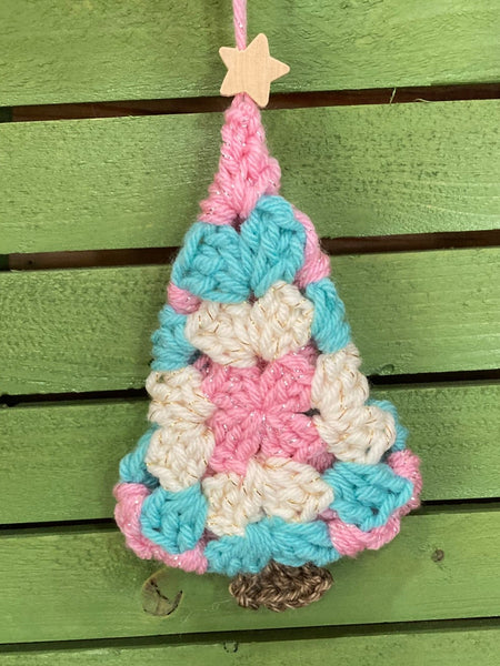 Crochet Granny Square Tree