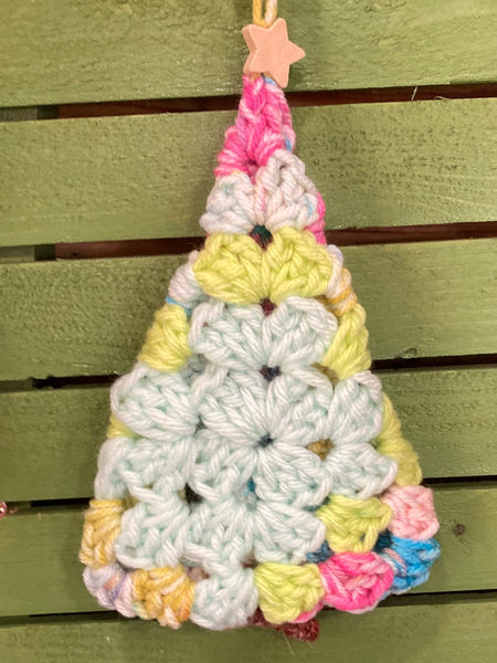 Crochet Granny Square Tree