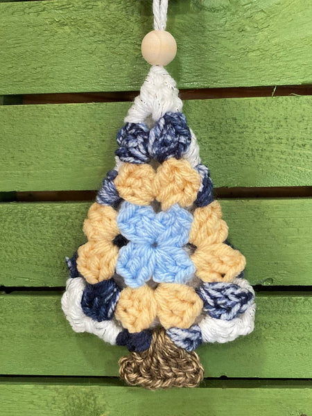 Crochet Granny Square Tree