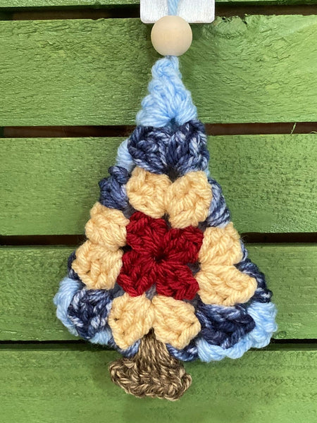 Crochet Granny Square Tree